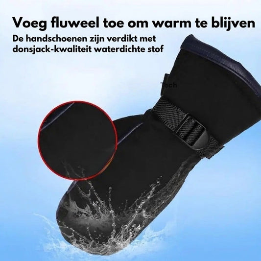 Dubbelzijdig Verwarmde Winterhandschoenen met USB-aansluiting