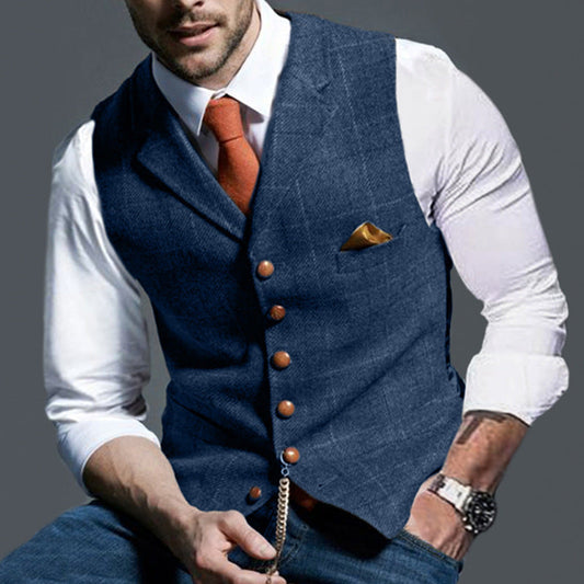 Heren Vest Slim Fit – Casual Vest
