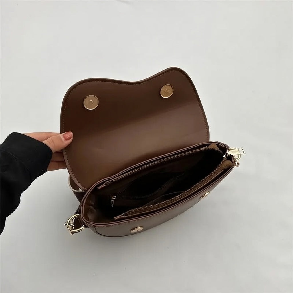 Lunara Compacte Schoudertas Stijlvol en Praktisch Design