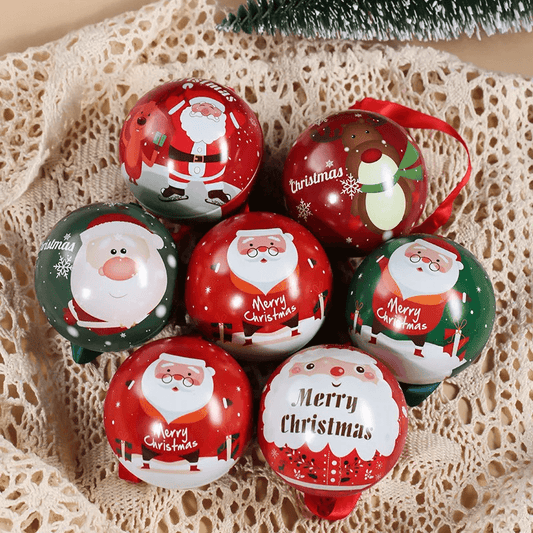 Snoepje Kerstsnoeppot – Decoratieve Snoepcontainer met Hangkoord