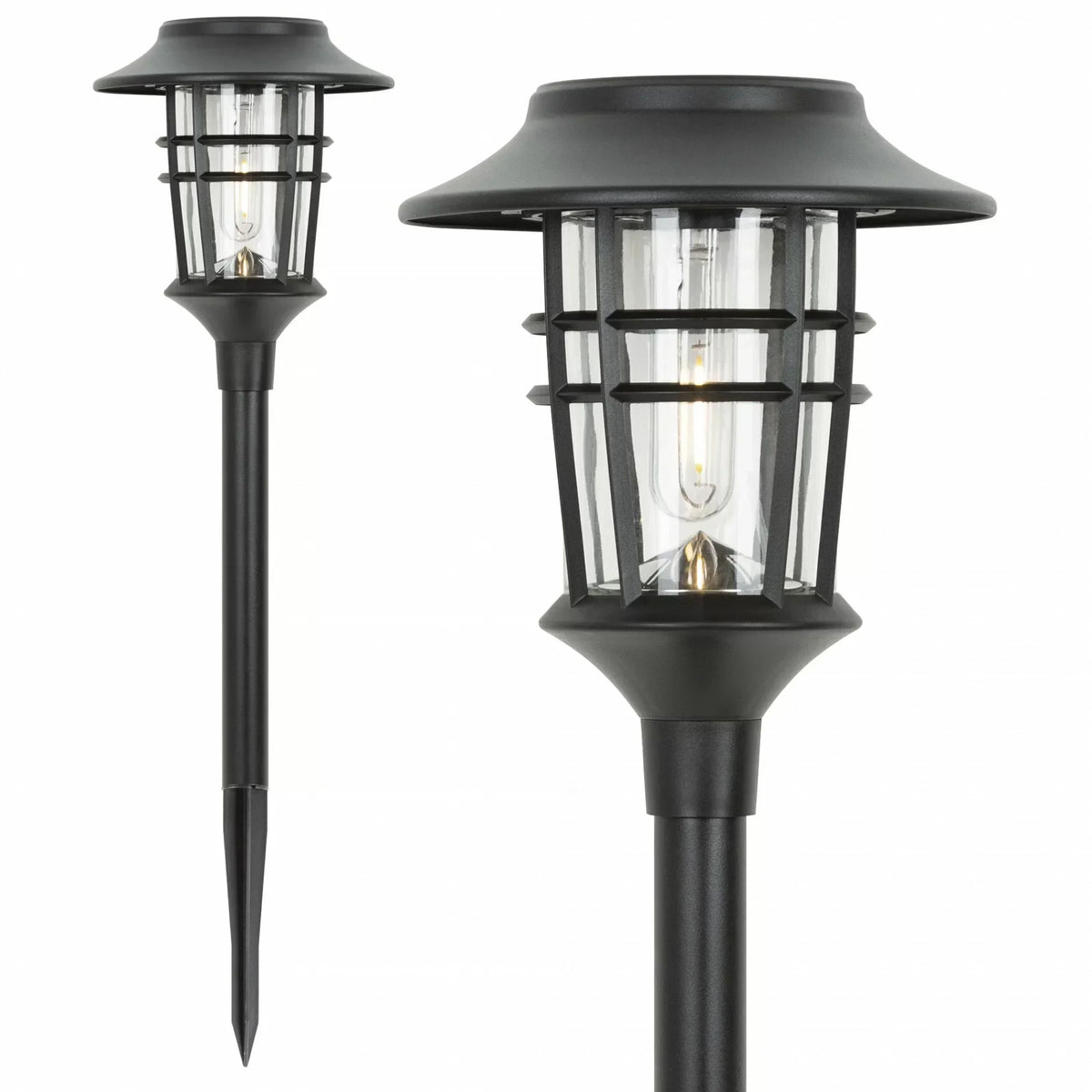 ZonGloed Zonne-energie Tuinlamp 59 cm met LED-verlichting