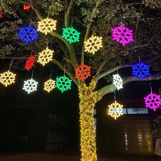 Sneeuwvlok LED Kerstverlichting voor Binnen en Buiten