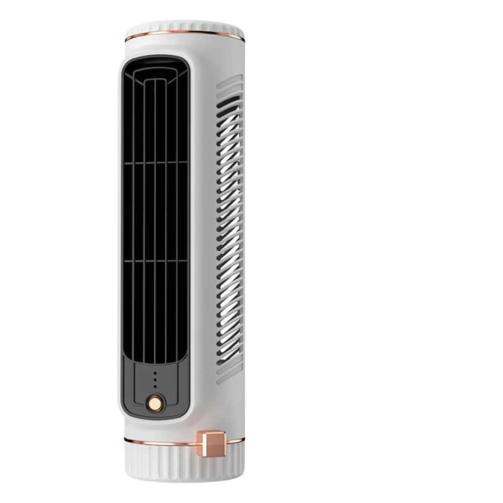 StilLucht Mini Bladloze Torenventilator USB Oplaadbaar Draagbaar