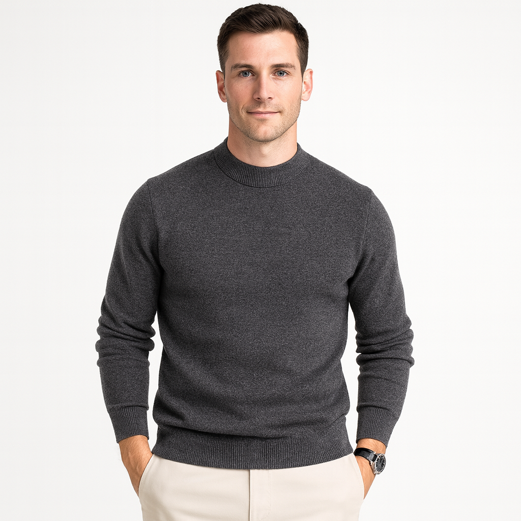 Zachte Heren Pullover Regular Fit – Tijdloos & Comfortabel