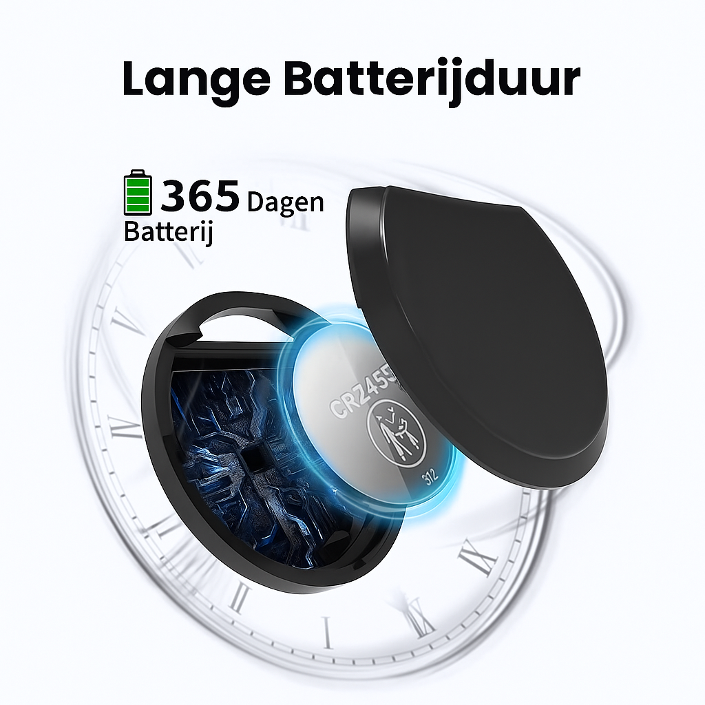 VindiGo Bluetooth Tracker Sleutelvinder met App en Oplaadbare Batterij