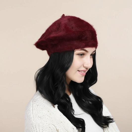 Warme Winterbaret Sneeuwchic – Zachte bontmuts voor dames en heren