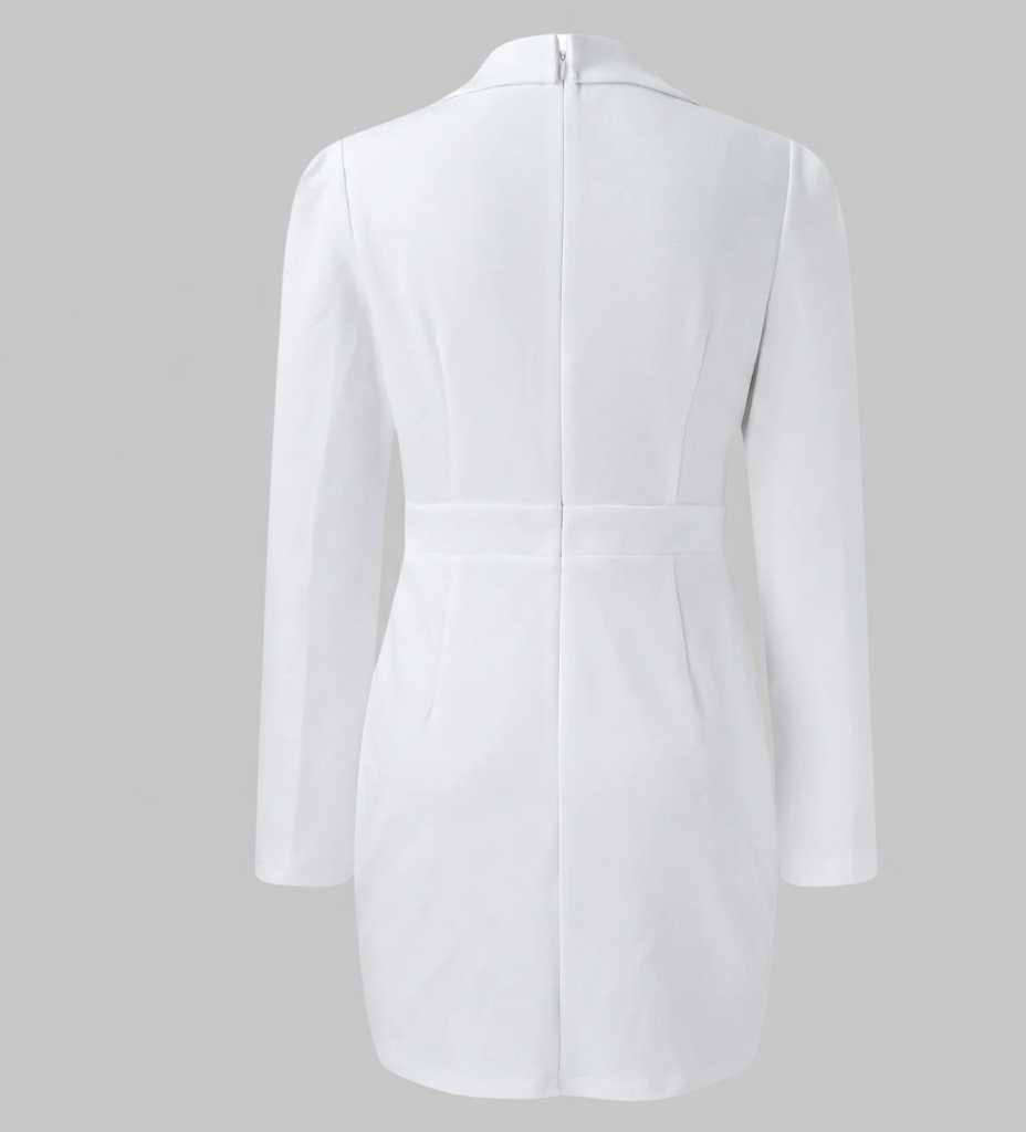 Elegante Blazerjurk Dames Winter – Getailleerd en Tijdloos Chic