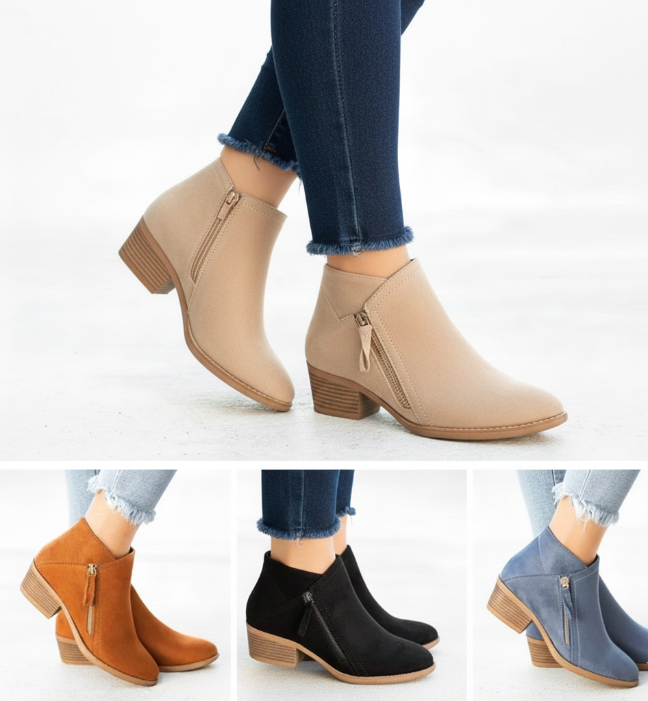 ComfortLuxe Orthopedische Dameslaars – Steun & Comfort Enkellaarsjes voor Elke Dag