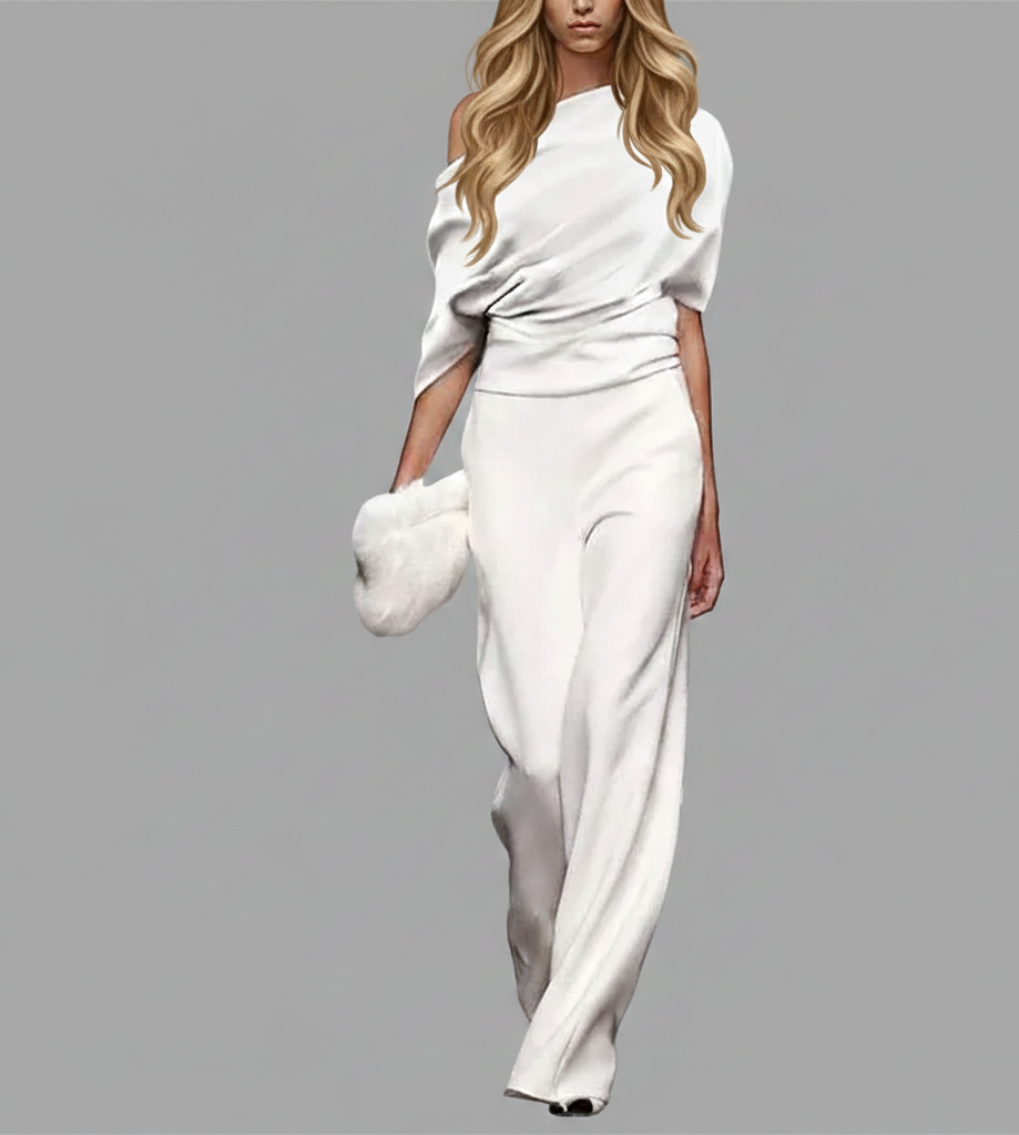 Elanique Elegante Dames Jumpsuit met Enkellange Pijpen