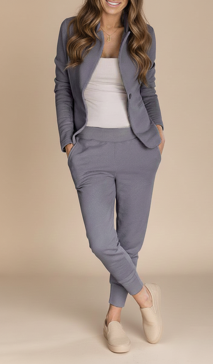 Elara Dames Tweedelige Comfort Set voor Dagelijks Gebruik