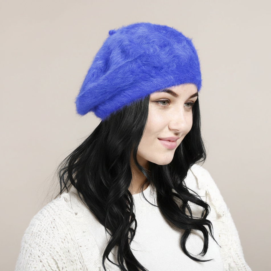 Warme Winterbaret Sneeuwchic – Zachte bontmuts voor dames en heren