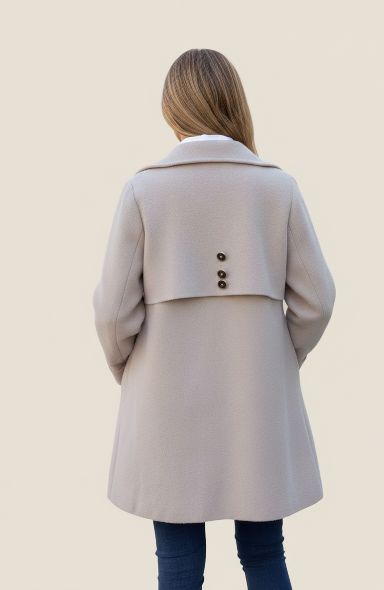 Dames Peacoat Winterjas – Tijdloos, Elegant en Comfortabel
