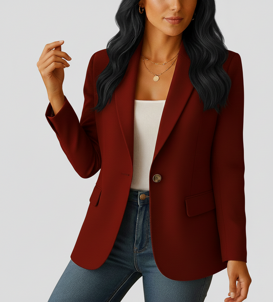 Lirena Getailleerde Damesblazer met Comfortstretch voor Elke Dag