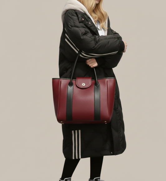 NoorWinter Lange Damesjas met Premium Vulling en Slank Silhouet