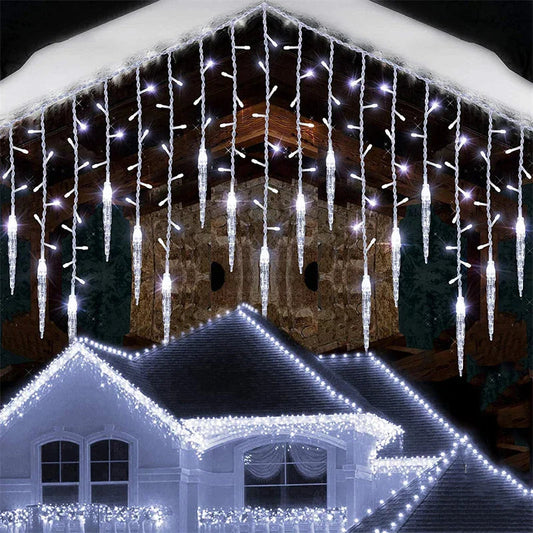 Magische LED-lampgordijn voor buitenruimtes