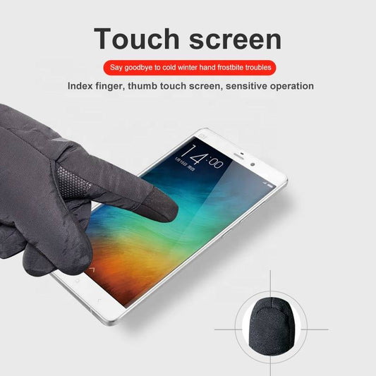 Verwarmde Winterhandschoenen met Touchscreenfunctie voor Buitenactiviteiten