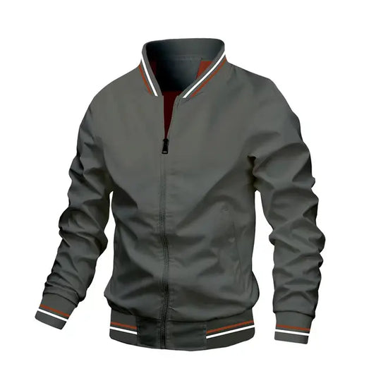 Elegante Vento Heren Bomberjas Lichtgewicht Casual Jas