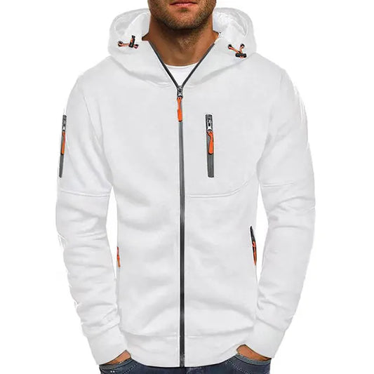 Nordhaven Warme Heren Hoodie met Rits en Capuchon
