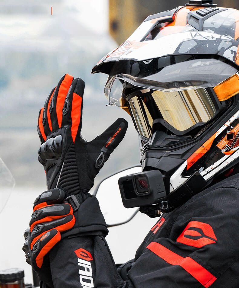 WinterGrip Motorhandschoenen – Waterdicht, Winddicht en Geïsoleerd