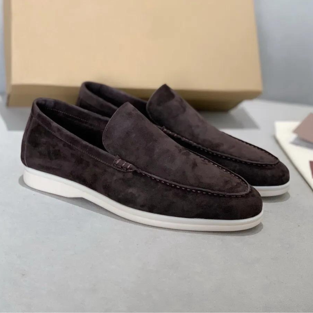 Velaro Luxe Suède Loafers Heren Comfortabele Instappers