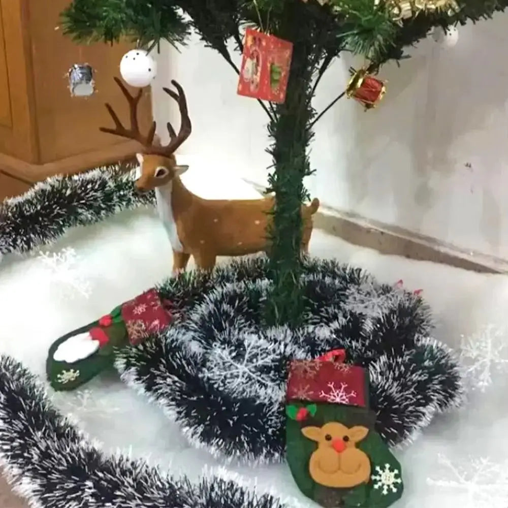 Sneeuwella – Witte Kunstsneeuw Deken voor Kerstdecoratie