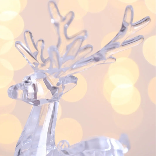 Rendivelle – Acryl Kerst Rendier Decoratie voor Tafel en Kast