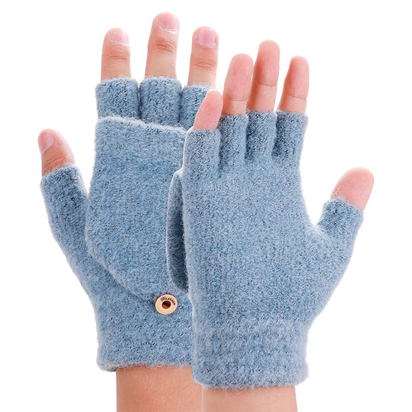 Warmtevinger USB-verwarmde vingerloze handschoenen voor thuis en kantoor