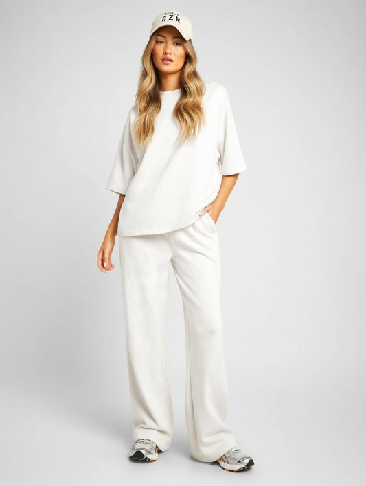 Elara Dames Oversized Zomerset – Luchtige Comfortabele Tweedelige Set