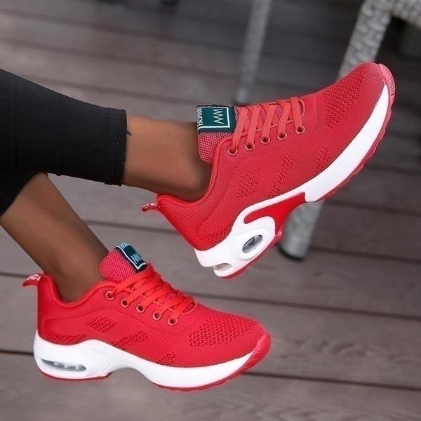 LoopVitaal Comfort Sneakers met Schokdempende Zool en Veters