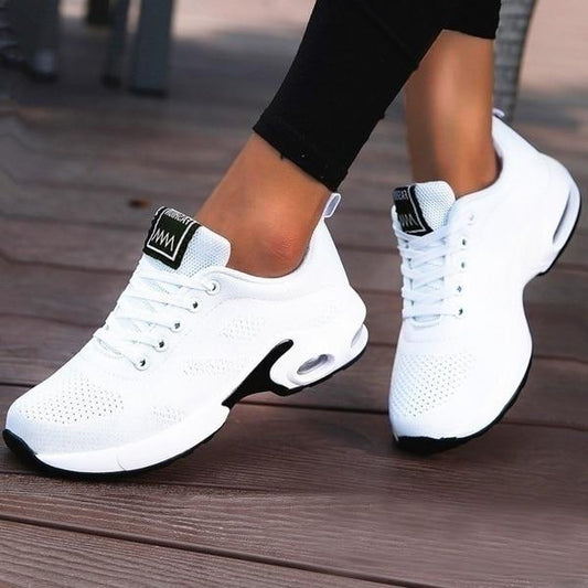 LoopVitaal Comfort Sneakers met Schokdempende Zool en Veters