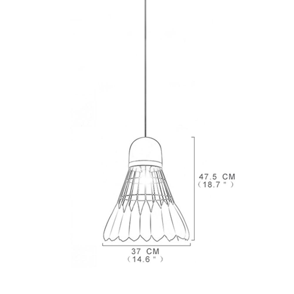Veerle Hanglamp – Industriële 1-Lichts Hanglamp met Geometrisch Ontwerp