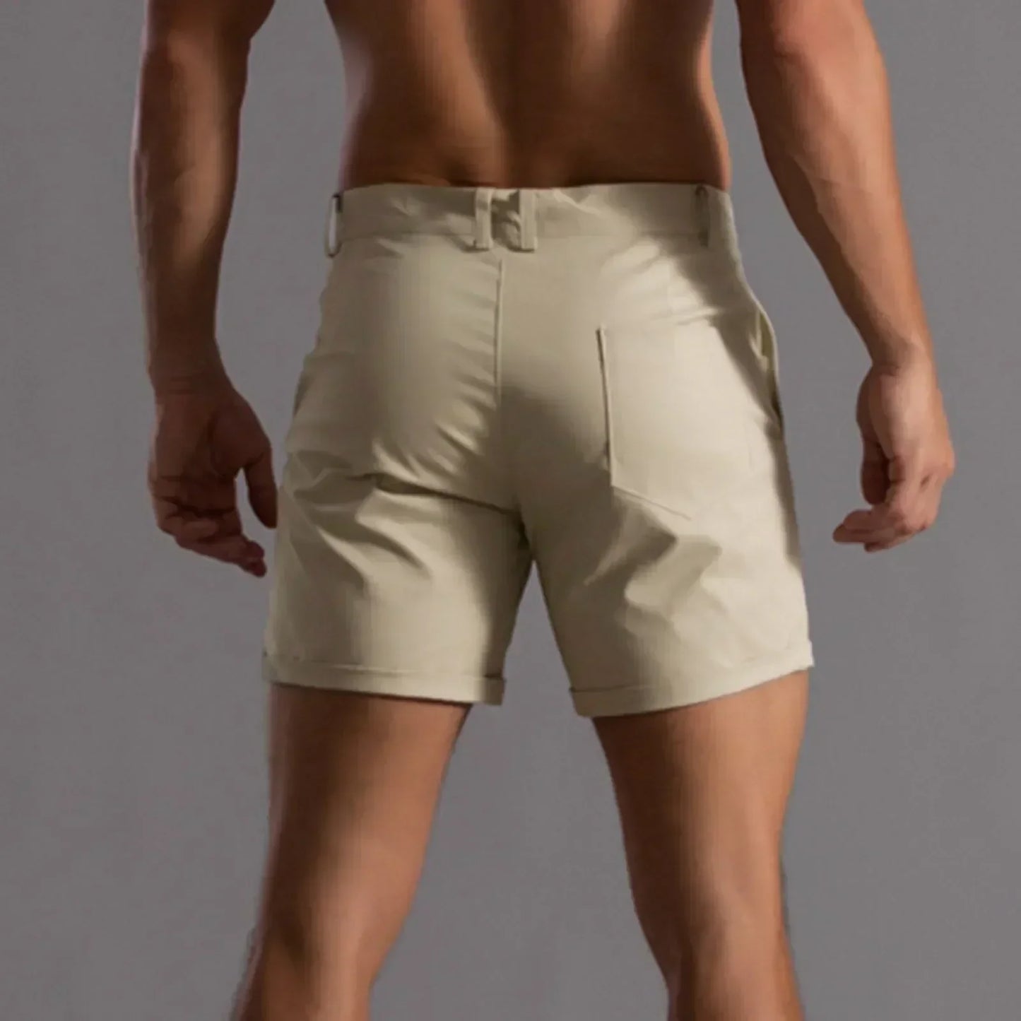 Heren Chino Short Milan | Slim Fit Korte Zomerbroek