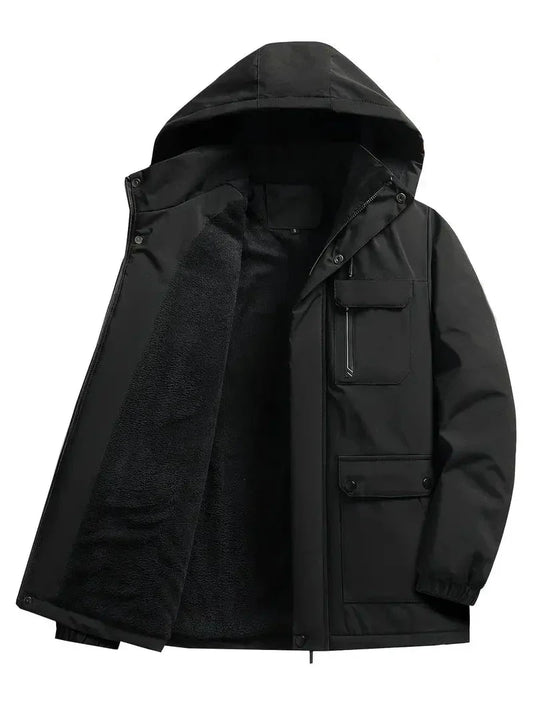 WinterWarm Heren Winterjas – Waterdicht en Gewatteerd