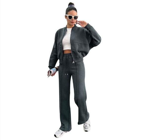 Elara Damespak met Jas en Broek – Elegante Tweedelige Set