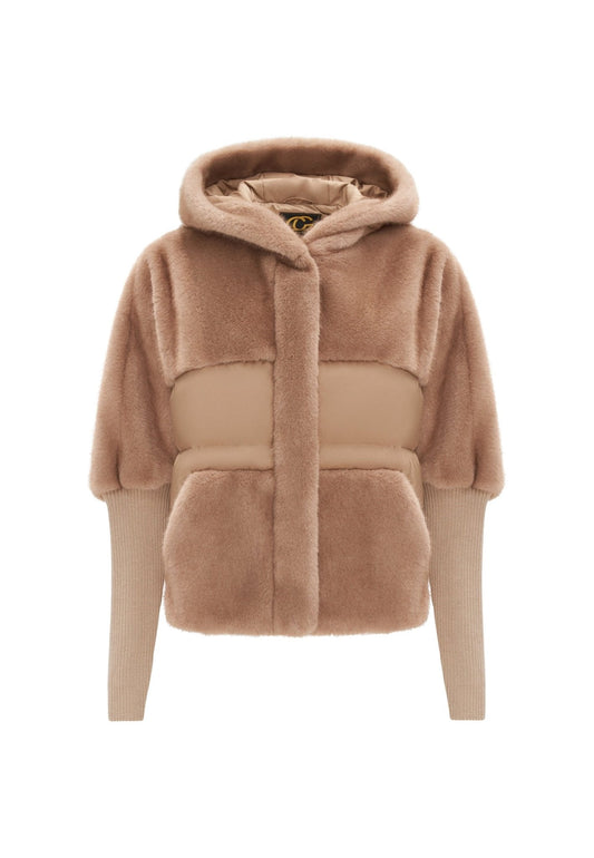 Sienna Zachte Faux Fur Jas – Oversized Winterjas voor Dames