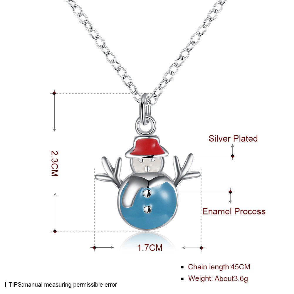 Kerstique – Kerst Sieradenset met Ketting en Oorbellen voor Dames