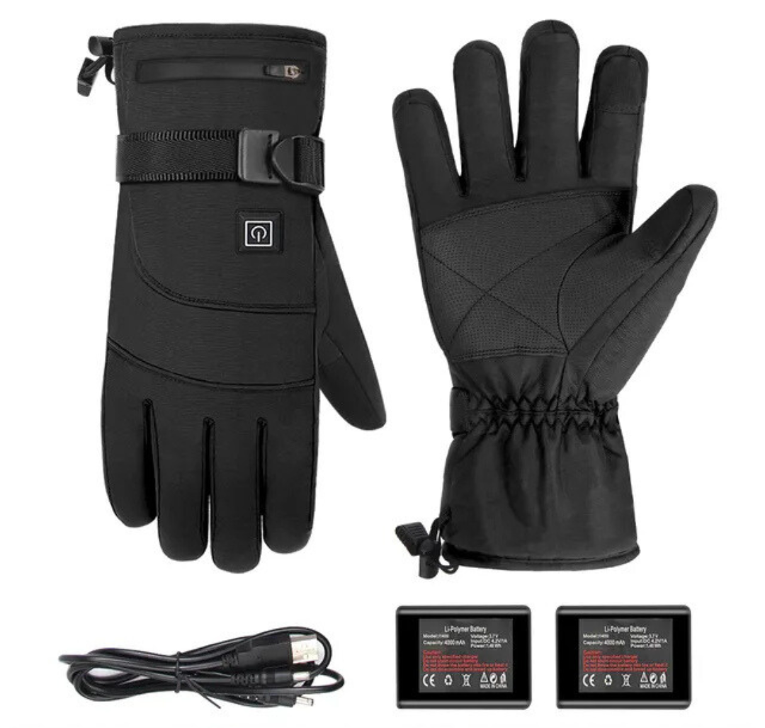 Elektrisch Verwarmde Handschoenen met 3M Thinsulate™ Isolatie