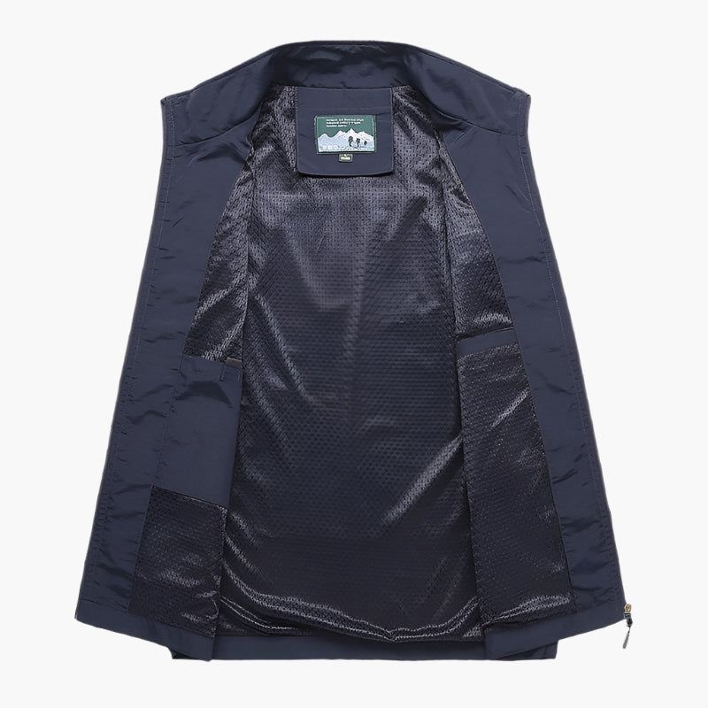Heren Vest Moderne Casual Stijl Functioneel Zonder Mouwen – Perfect voor Laag-over-Laag en Vrije Tijd