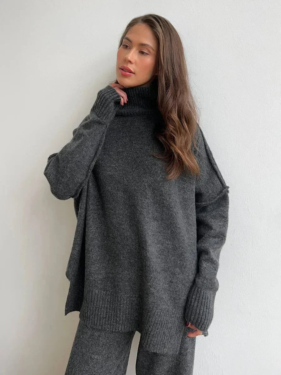 Noor Dames Kledingset – Luchtige Top met Bijpassende Broek