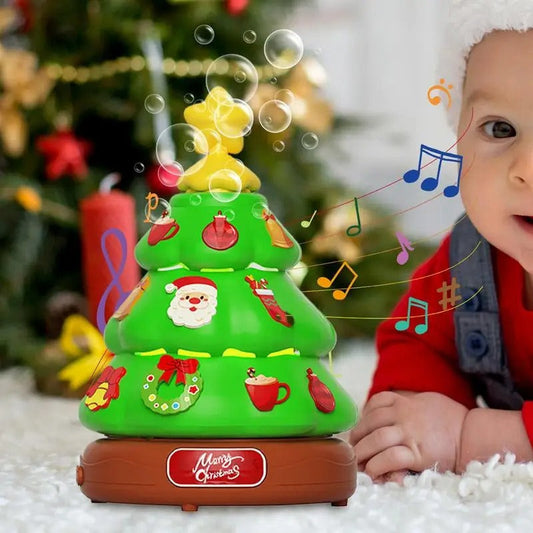 Muzikale Kerstboom met Licht en Bellen – Oplaadbare Decoratie
