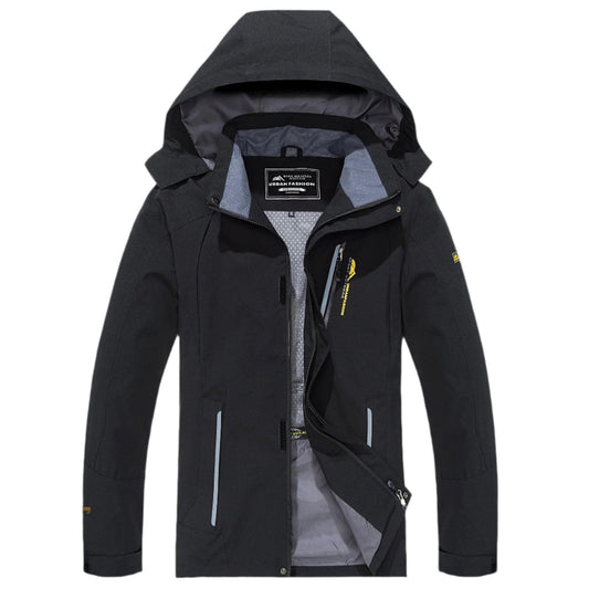 Stormkracht – Heren outdoorjas met capuchon en meerdere zakken