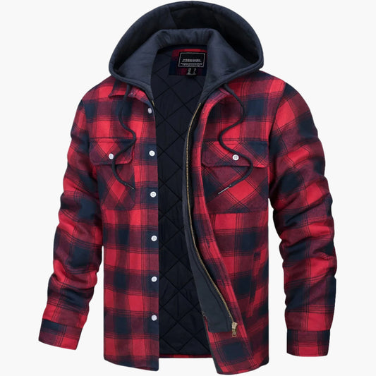 Herenjack Fleece Winterjack met Capuchon – Trendy en Comfortabel voor Herfst en Winter