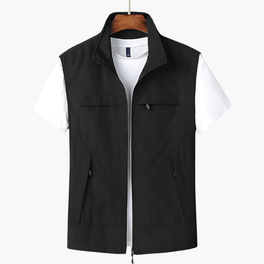 Heren Vest Moderne Casual Stijl Functioneel Zonder Mouwen – Perfect voor Laag-over-Laag en Vrije Tijd