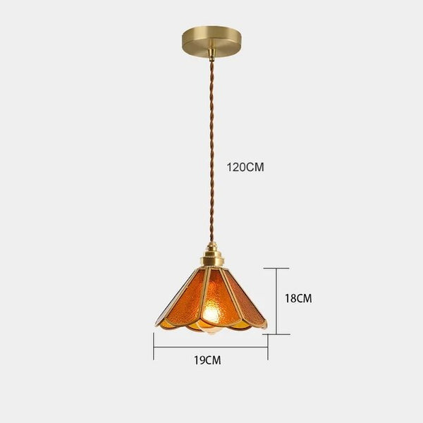 Kleurrijke Vintage Hanglamp – LED Verlichting met E27 Fitting