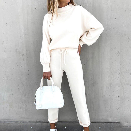 CozyLuxe Dames Huispak Set – Comfortabele Tweedelige Lounge Outfit