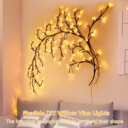 Wandlampen met LED-appelbloesemdesign