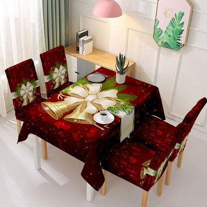 Kerst Tafelkleed met Feestelijk Design – Tafeldecoratie voor Kerst