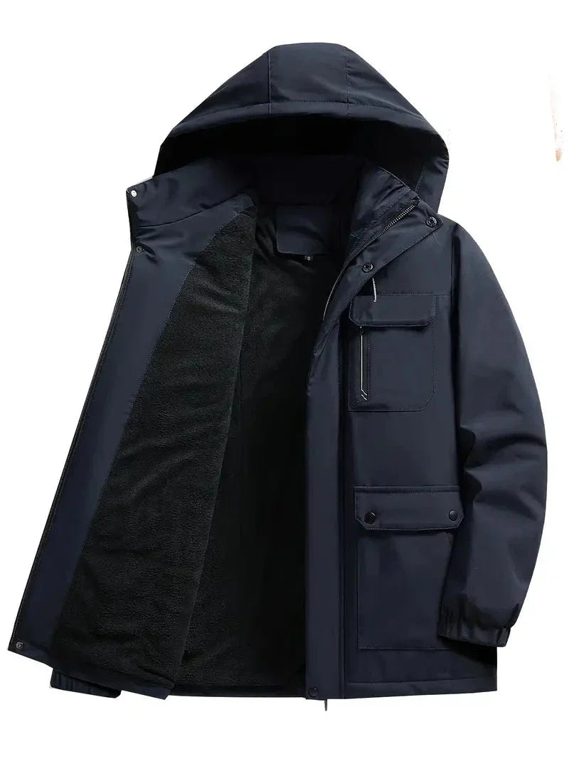 WinterWarm Heren Winterjas – Waterdicht en Gewatteerd