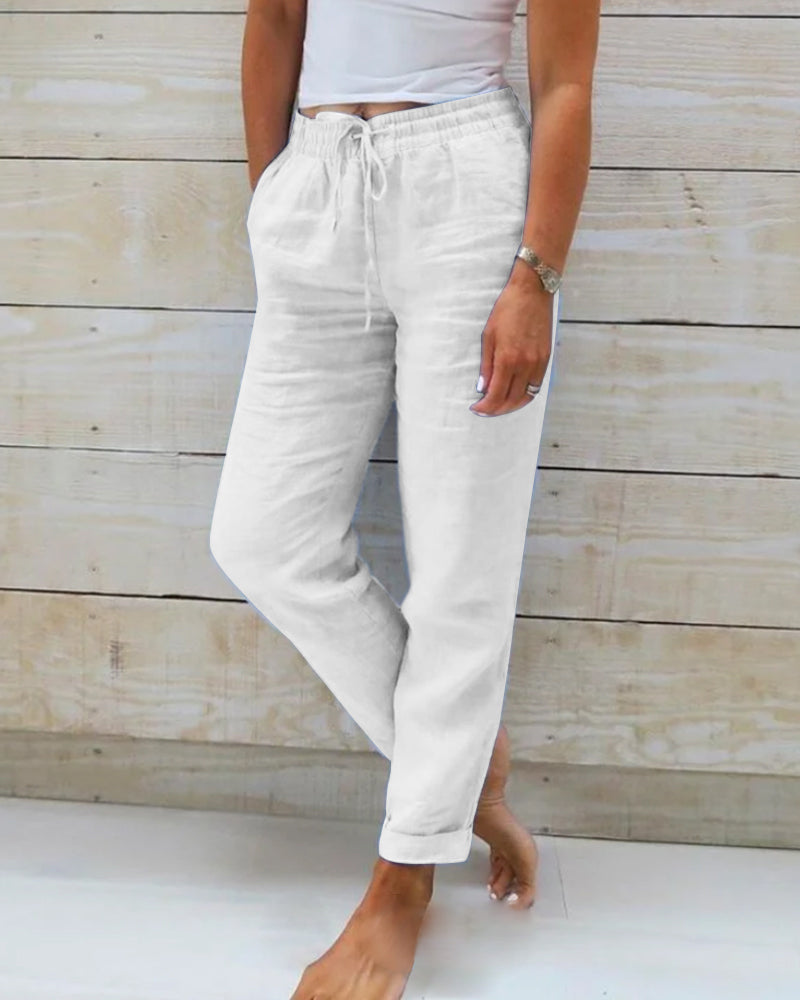 Livia Comfortbroek – Elegante damesbroek met losse pasvorm