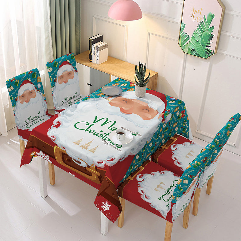Kerst Tafelkleed met Feestelijk Design – Tafeldecoratie voor Kerst